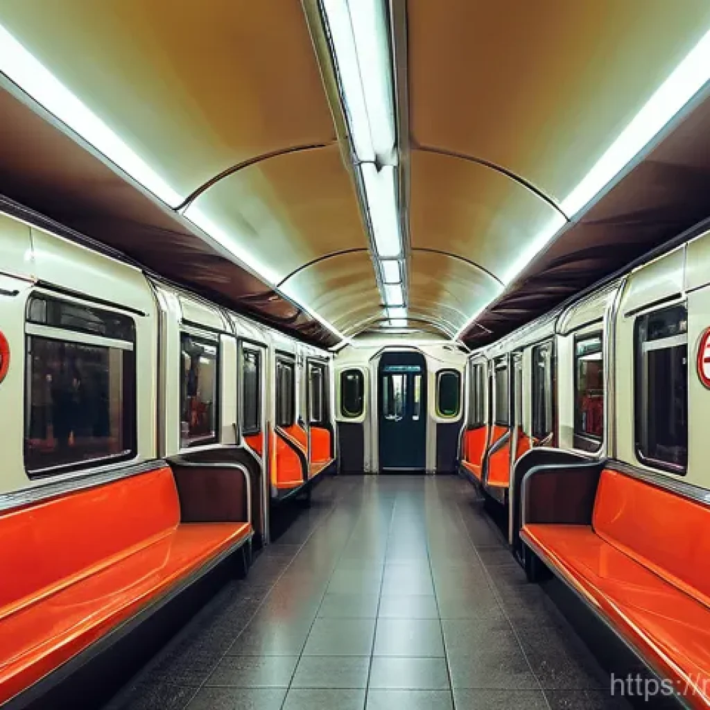 지하철 아트 테마 카페 - Here are three detailed image prompts in English, inspired by the concept of urban transport and Mos...
