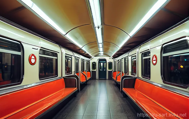 지하철 아트 테마 카페 - Here are three detailed image prompts in English, inspired by the concept of urban transport and Mos...